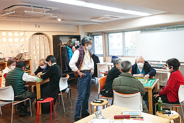 金曜麻雀の様子